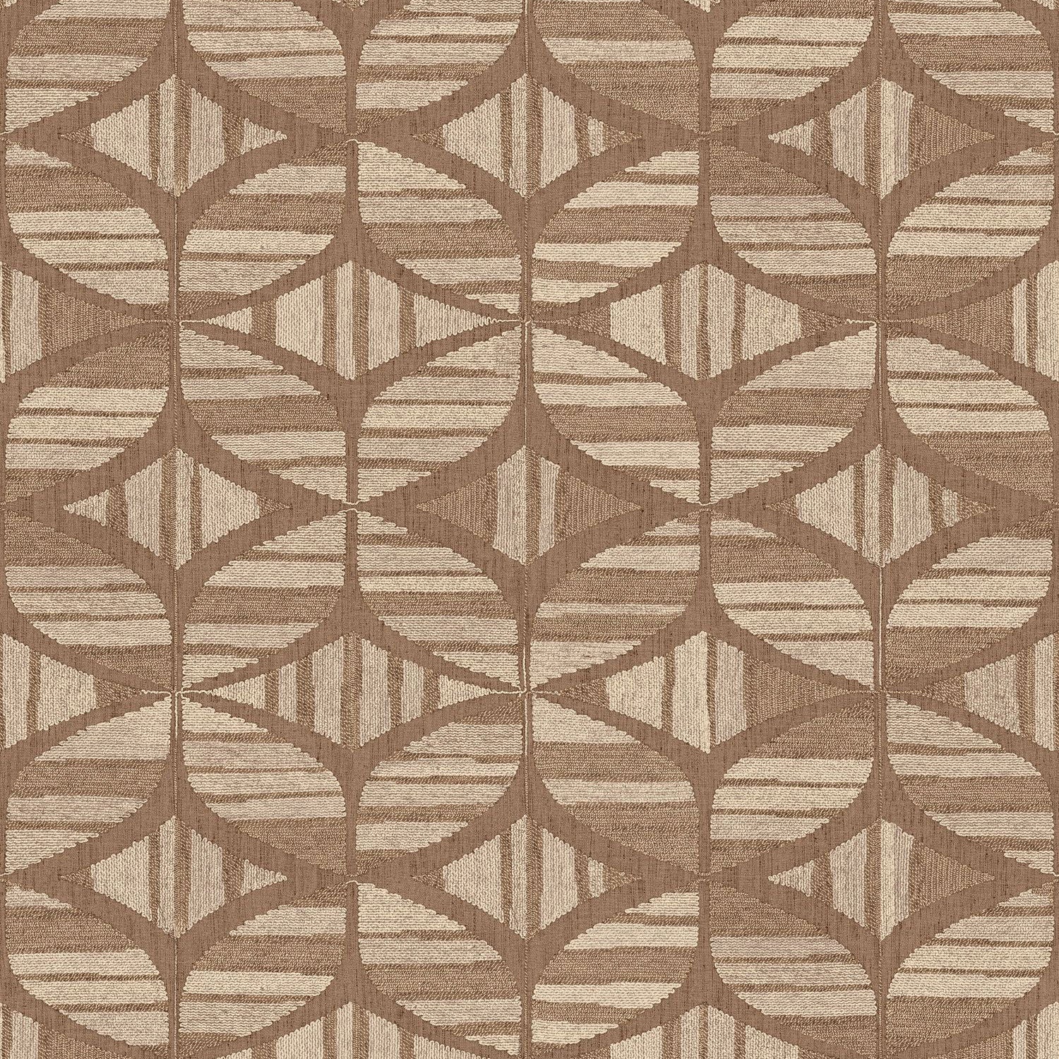 76982548 Filandra Mocha Broderies Wallpaper by Casamance