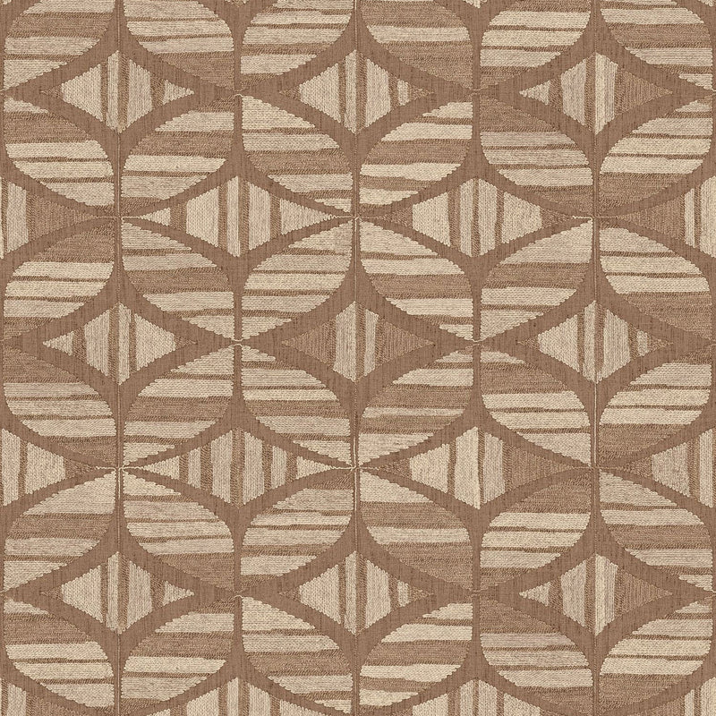76982548 Filandra Mocha Broderies Wallpaper by Casamance