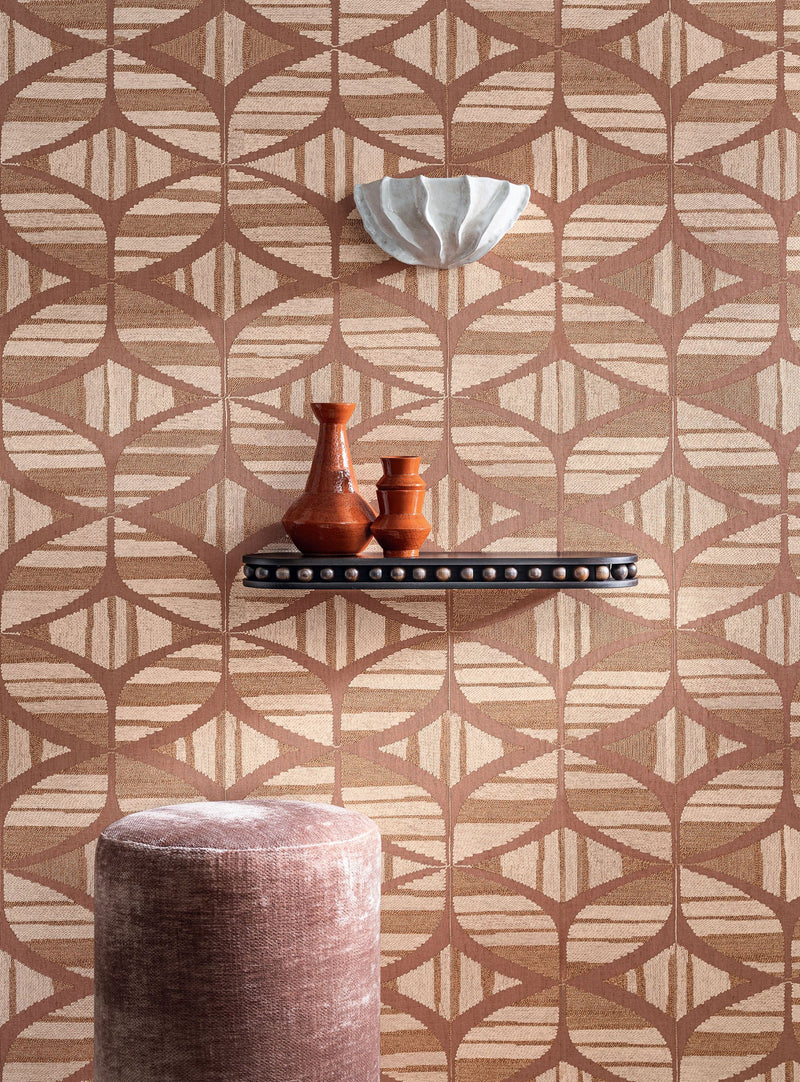 76982752 Filandra Bois De Rose Broderies Wallpaper by Casamance