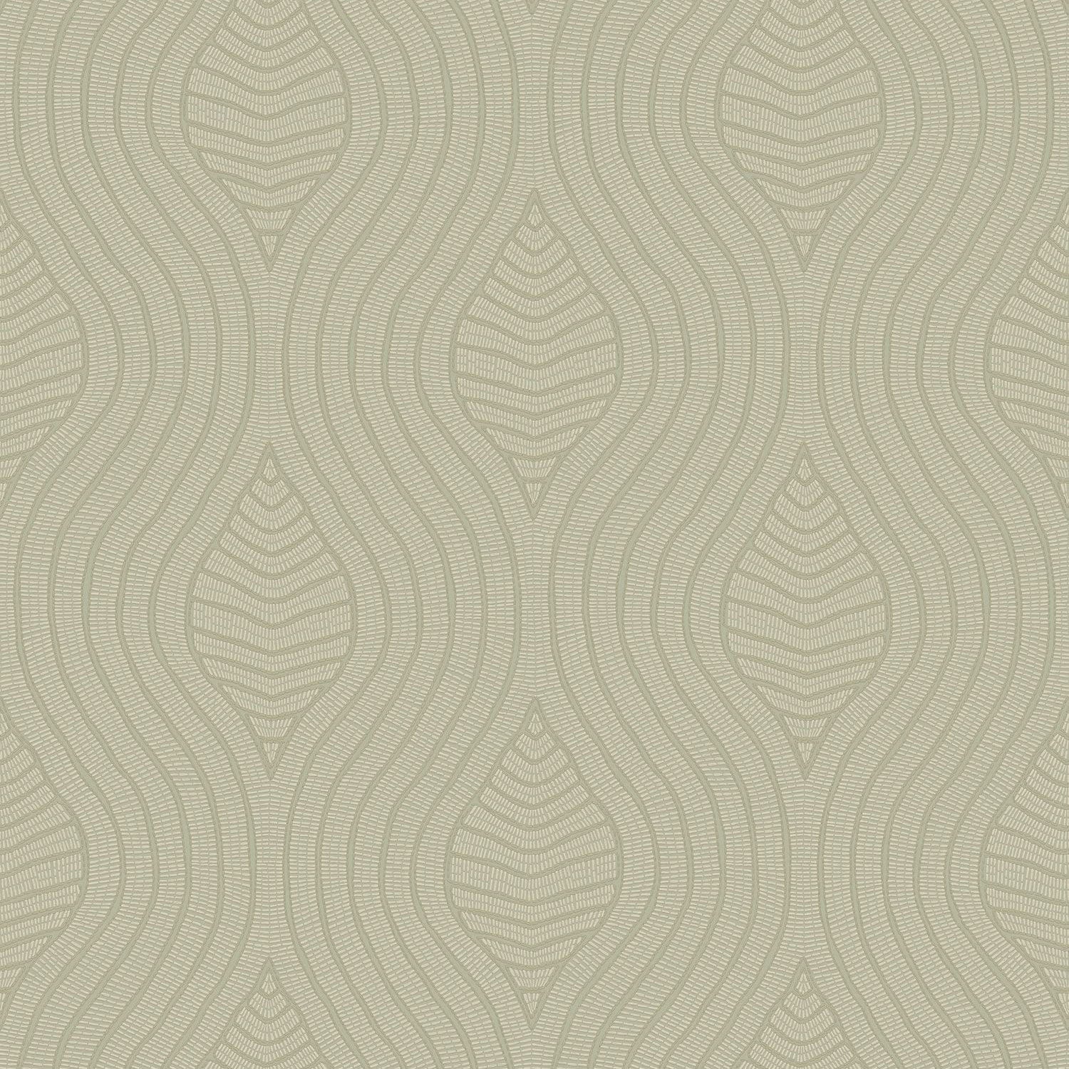 76993160 Brodelia Opaline Broderies Wallpaper by Casamance