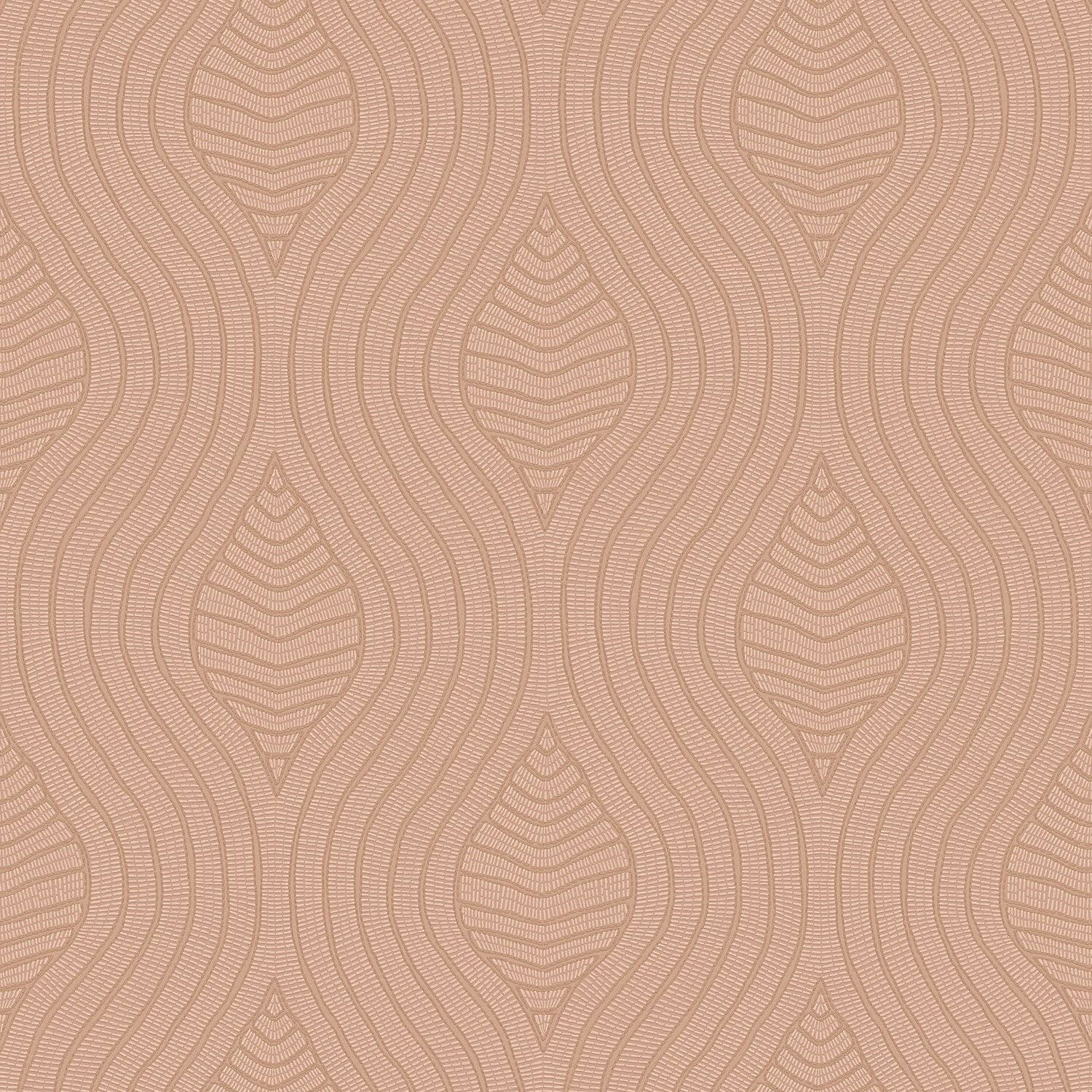 76993262 Brodelia Nude Broderies Wallpaper by Casamance