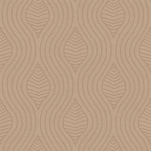 76993364 Brodelia Praliné Broderies Wallpaper by Casamance