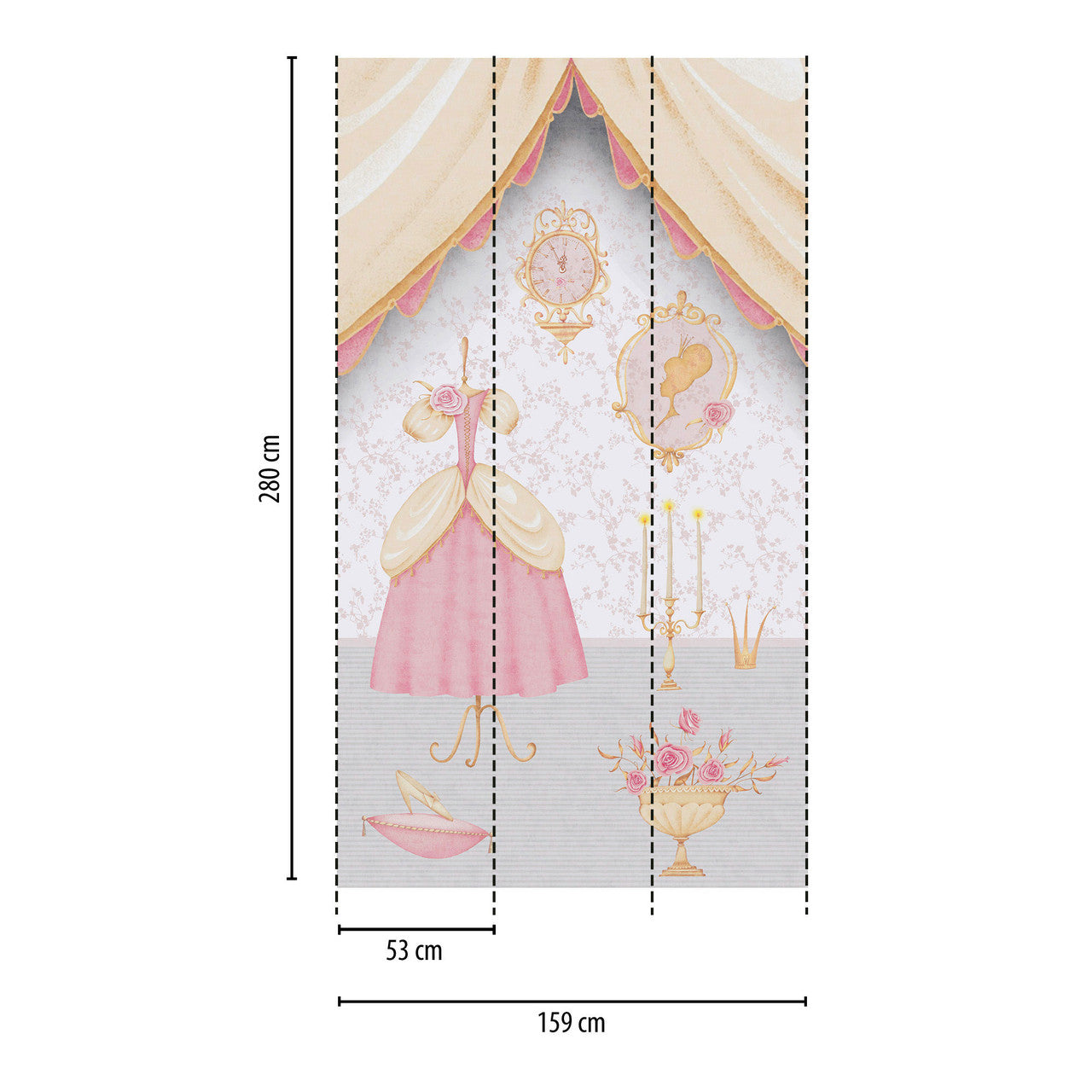 77066-1 Lilly & Luis Wallpaper by A S Creation