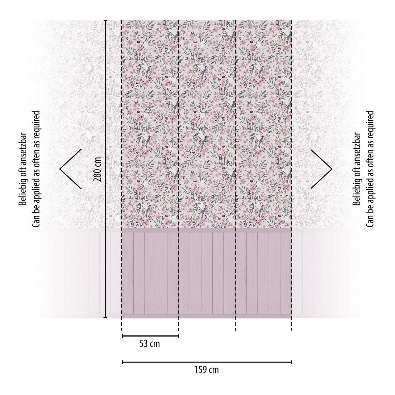 77074-1 Lilly & Luis Wallpaper by A S Creation