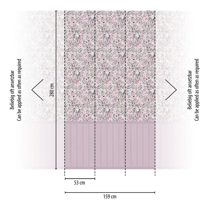 77074-1 Lilly & Luis Wallpaper by A S Creation