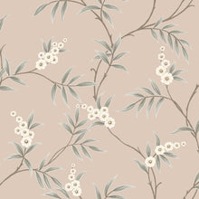 7764 Floral Tree Light Pink and Green Adorn Wallpaper by Boråstapeter