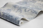7767 Toile de Jouy Light Blue and Beige Adorn Wallpaper by Boråstapeter