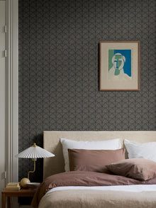 7770 Deco Arch Black Adorn Wallpaper by Boråstapeter