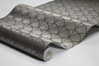 7770 Deco Arch Black Adorn Wallpaper by Boråstapeter