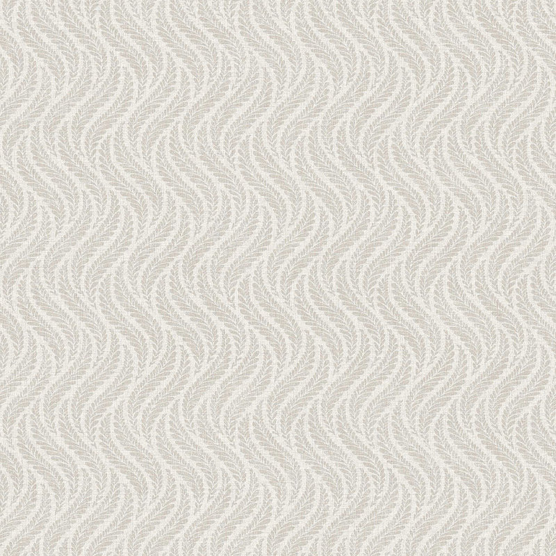 7771 Little Fern Light Grey and White Adorn Wallpaper by Boråstapeter