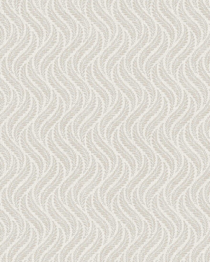7771 Little Fern Light Grey and White Adorn Wallpaper by Boråstapeter