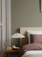 7772 Little Fern Dark Green Adorn Wallpaper by Boråstapeter