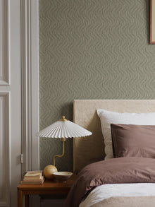 7772 Little Fern Dark Green Adorn Wallpaper by Boråstapeter