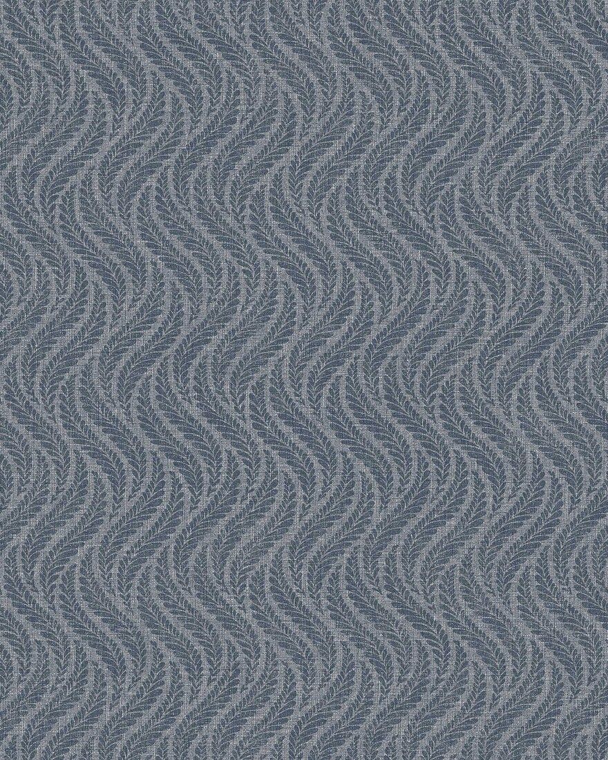 7773 Little Fern Dark Blue Adorn Wallpaper by Boråstapeter