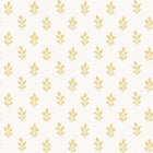 7774 Little Oak Light Yellow and White Adorn Wallpaper by Boråstapeter
