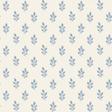 7775 Little Oak Light Blue and Beige Adorn Wallpaper by Boråstapeter