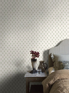 7776 Little Oak Light Green and Beige Adorn Wallpaper by Boråstapeter