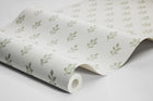 7776 Little Oak Light Green and Beige Adorn Wallpaper by Boråstapeter