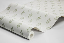 7776 Little Oak Light Green and Beige Adorn Wallpaper by Boråstapeter