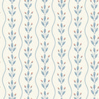 7779 Flower Buds Light Blue and White Adorn Wallpaper by Boråstapeter