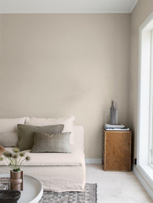 7780 Petite Chérie Light Beige and Red Adorn Wallpaper by Boråstapeter