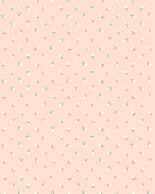 7781 Petite Chérie Light Pink and Green Adorn Wallpaper by Boråstapeter