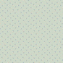 7782 Petite Chérie Light Green and Blue Adorn Wallpaper by Boråstapeter