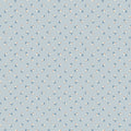 Petite Chérie Light Blue and Red Adorn Wallpaper by Boråstapeter