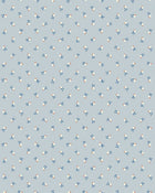 7783 Petite Chérie Light Blue and Red Adorn Wallpaper by Boråstapeter