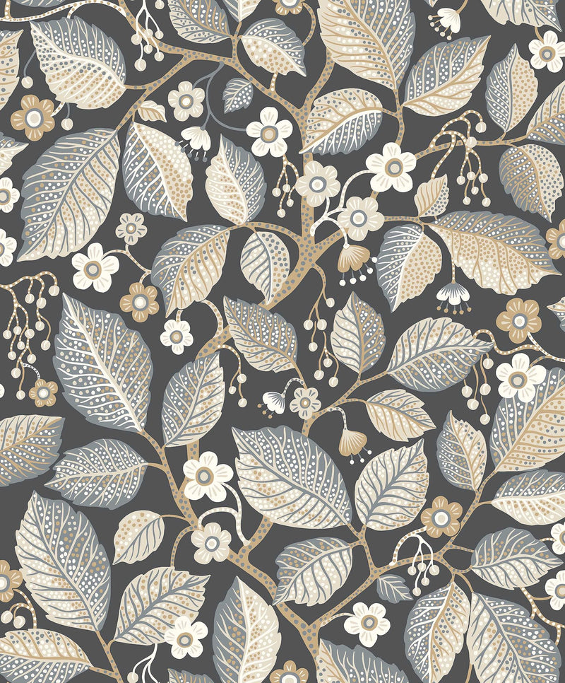 7786 Elm Tree Black Adorn Wallpaper by Boråstapeter
