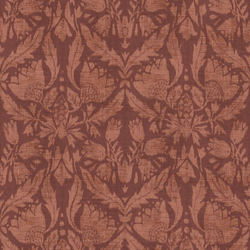 Neria Bois De Rose Le Velours 3 Wallpaper by Casamance