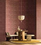 Neria Bois De Rose Le Velours 3 Wallpaper by Casamance