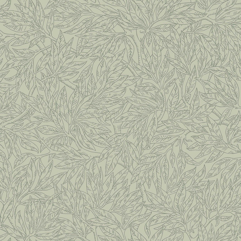 7787 Salix Alba Light Green Adorn Wallpaper by Boråstapeter