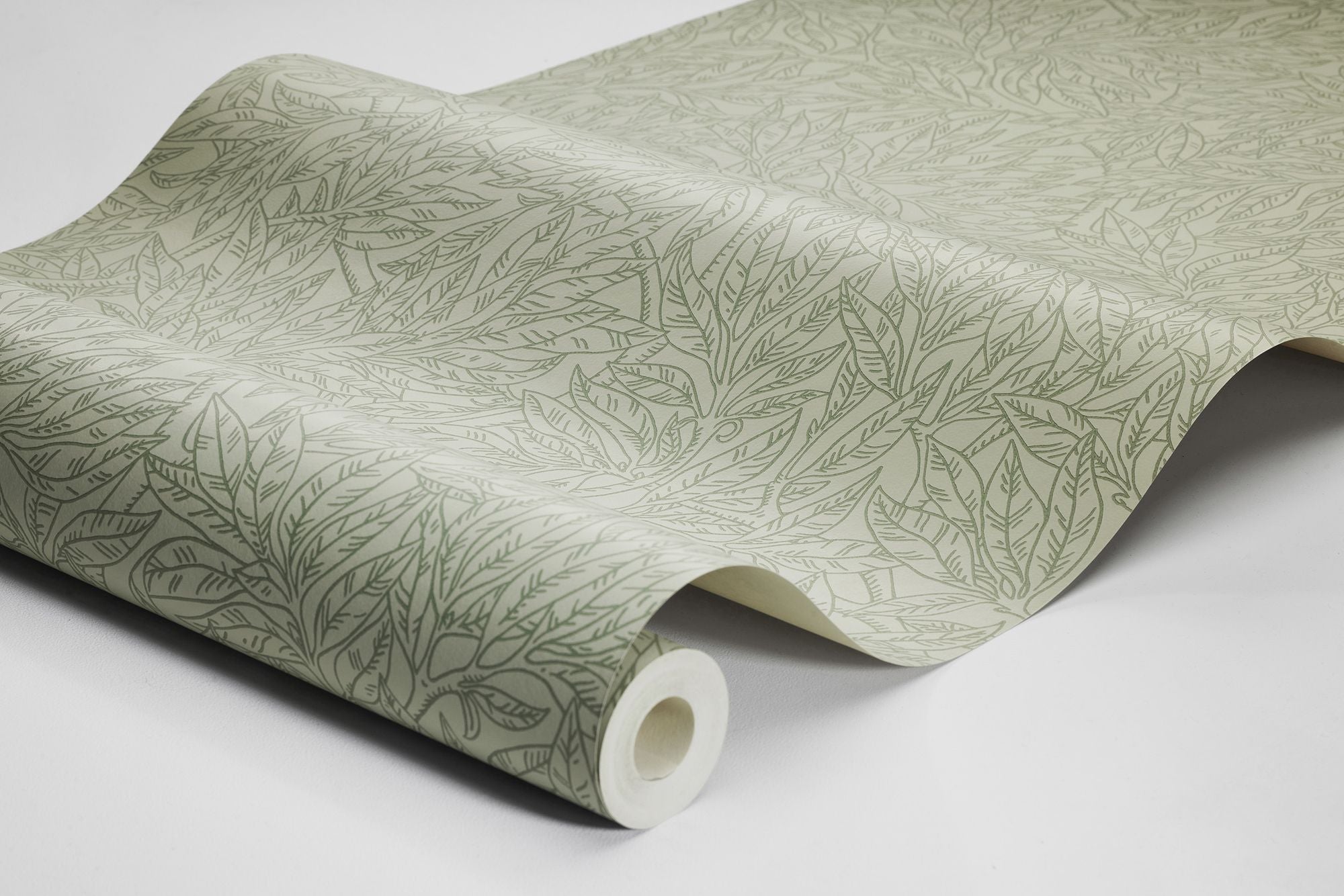 7787 Salix Alba Light Green Adorn Wallpaper by Boråstapeter