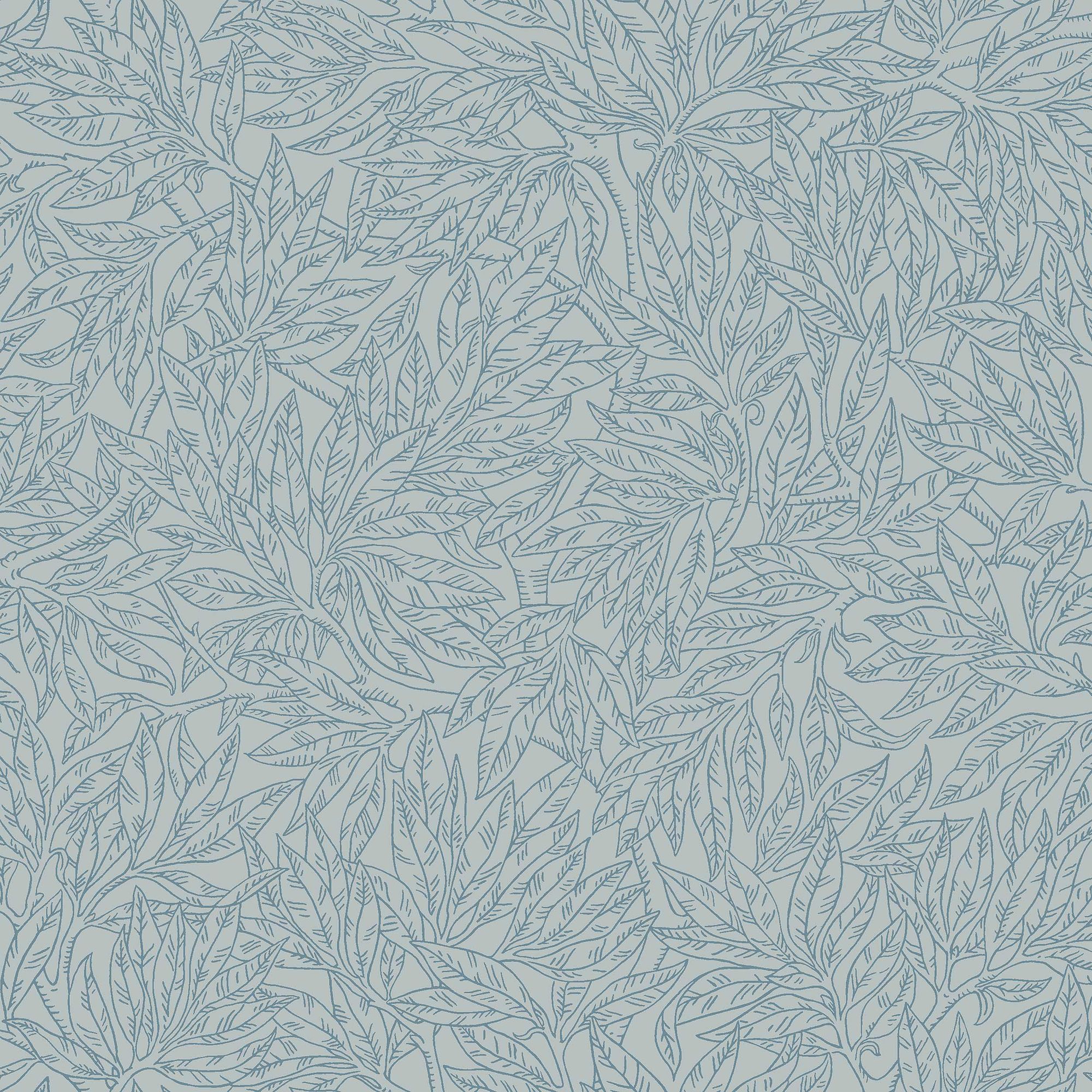 7788 Salix Alba Light Blue Adorn Wallpaper by Boråstapeter