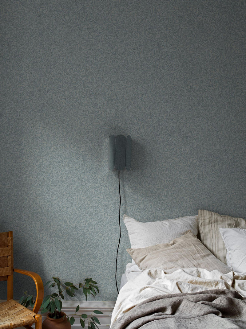 7788 Salix Alba Light Blue Adorn Wallpaper by Boråstapeter