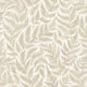 Ferns Light Beige and White Adorn Wallpaper by Boråstapeter