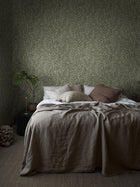 7792 Ferns Dark Green Adorn Wallpaper by Boråstapeter