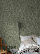7792 Ferns Dark Green Adorn Wallpaper by Boråstapeter