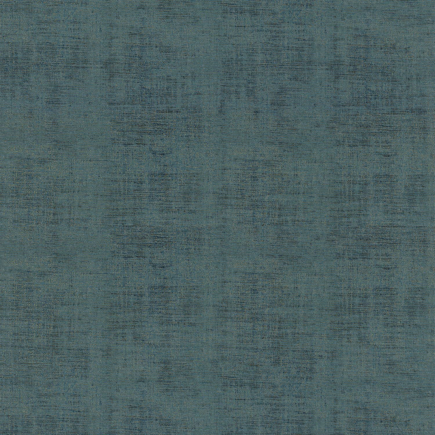 Irisor Teal Blue/Doré Le Velours 3 Wallpaper by Casamance