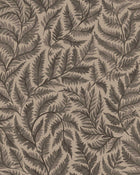 7793 Ferns Black and Brown Adorn Wallpaper by Boråstapeter
