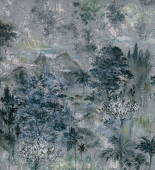 7800990 Glass Plata/Silver Mural by Coordonné