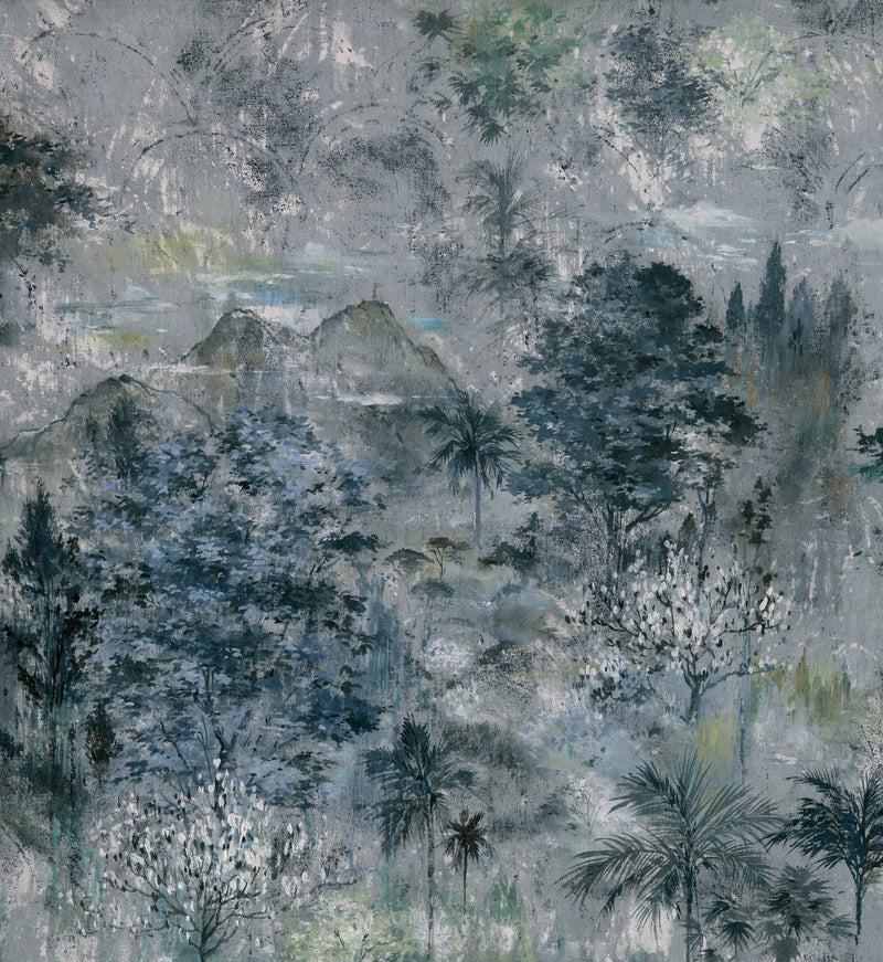 7800990 Glass Plata/Silver Mural by Coordonné