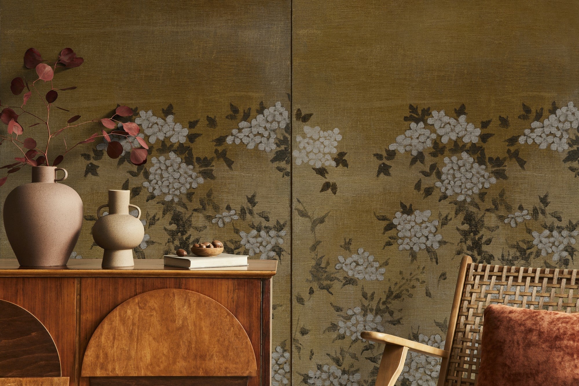 7800993 Jute Flora Mural by Coordonné