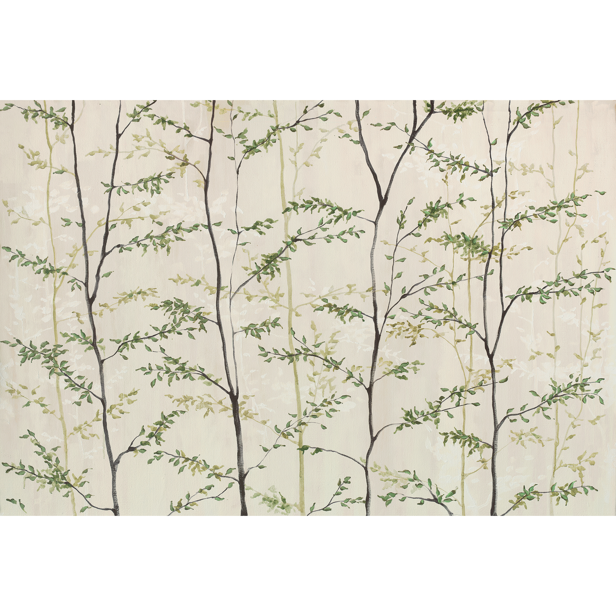 Woods Natural Random Chinoiseries II Mural by Coordonné (400x280cm)