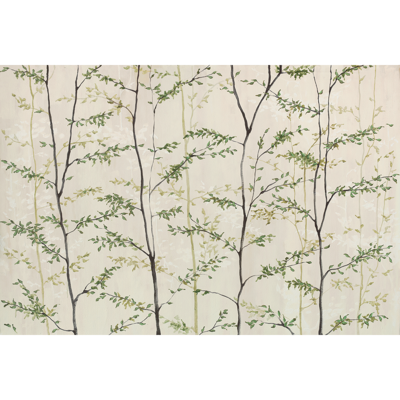 Woods Natural Random Chinoiseries II Mural by Coordonné (400x280cm)