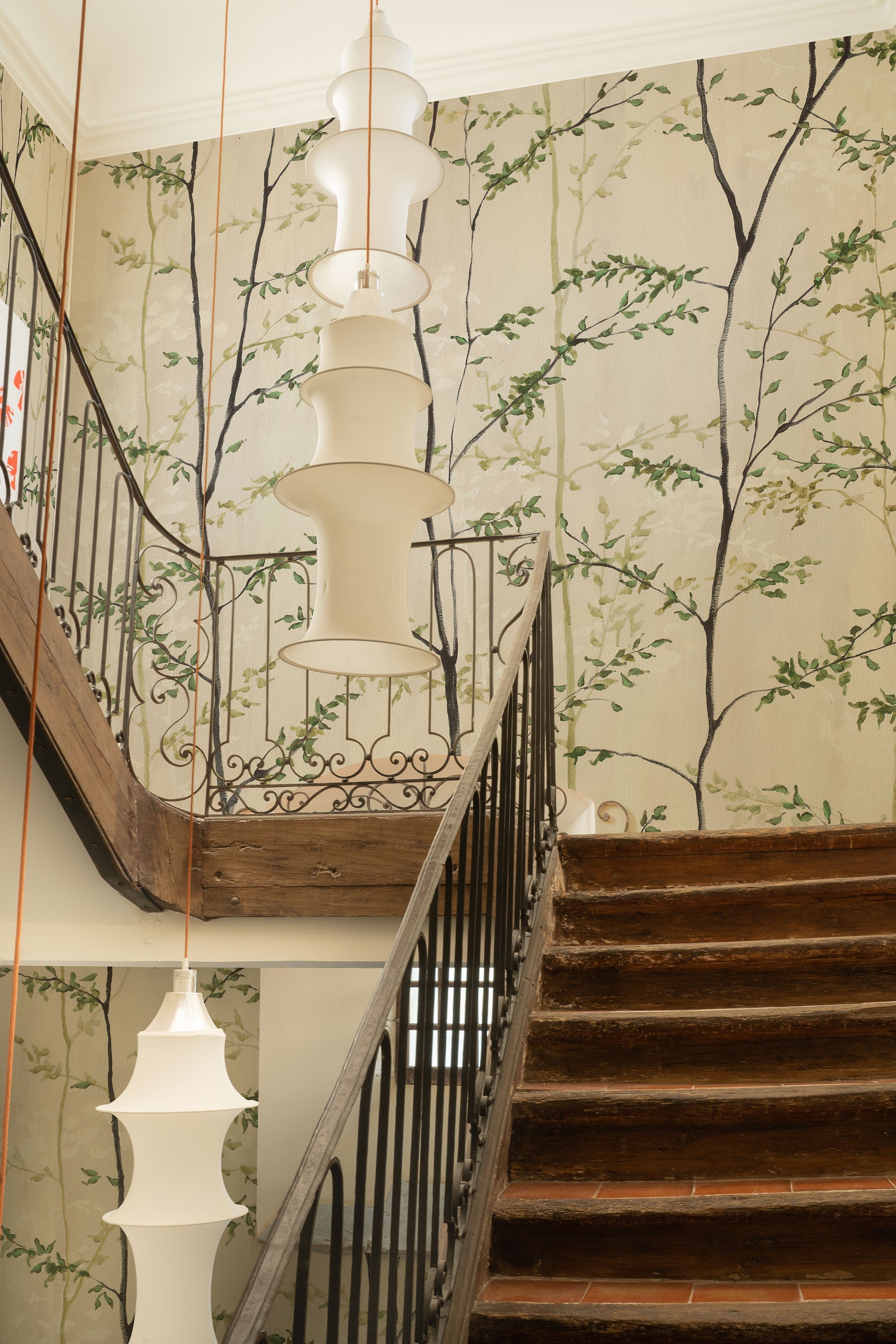 Woods Natural Random Chinoiseries II Mural by Coordonné (400x280cm)