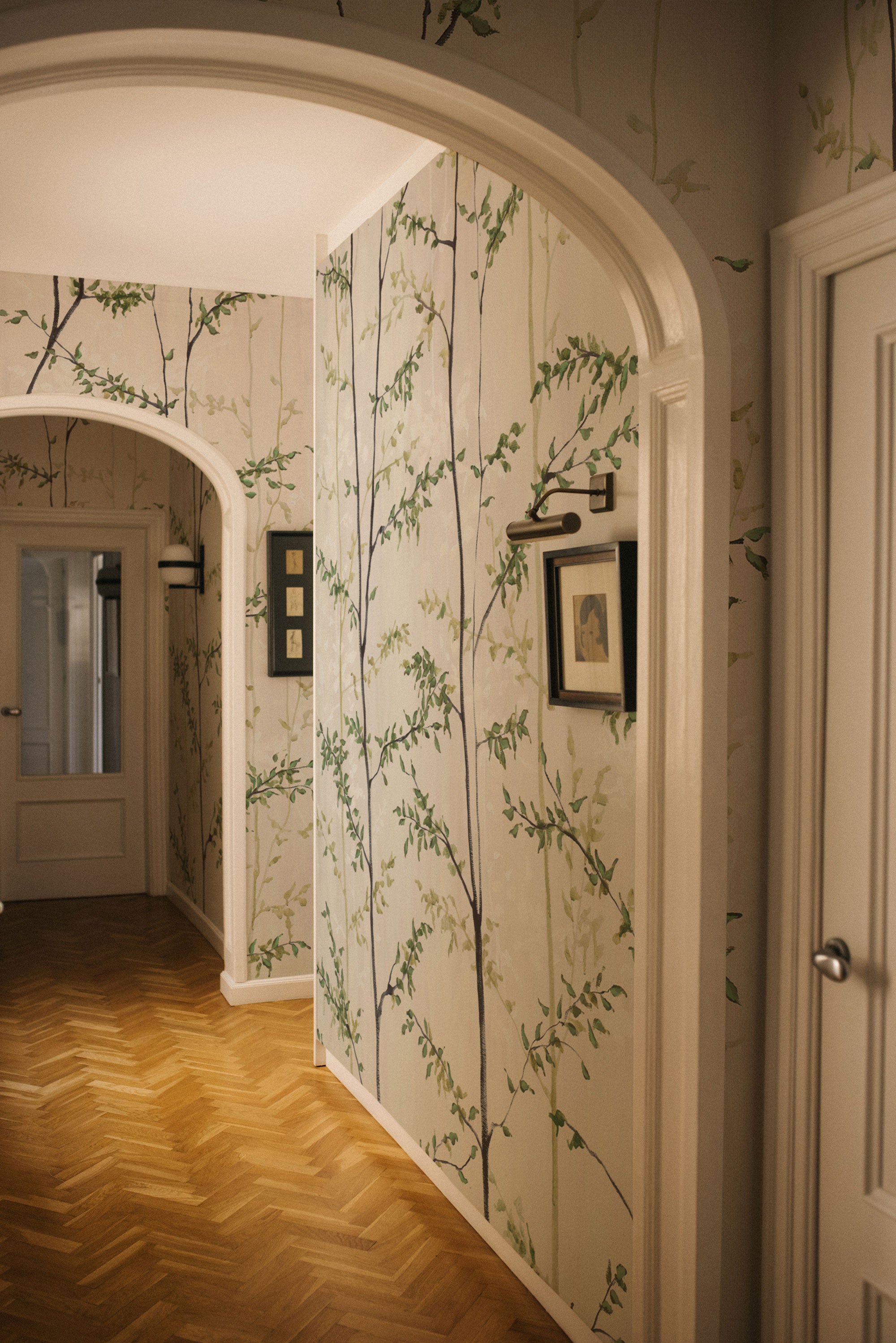 Woods Natural Random Chinoiseries II Mural by Coordonné (400x280cm)
