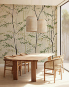 Woods Natural Random Chinoiseries II Mural by Coordonné (400x280cm)