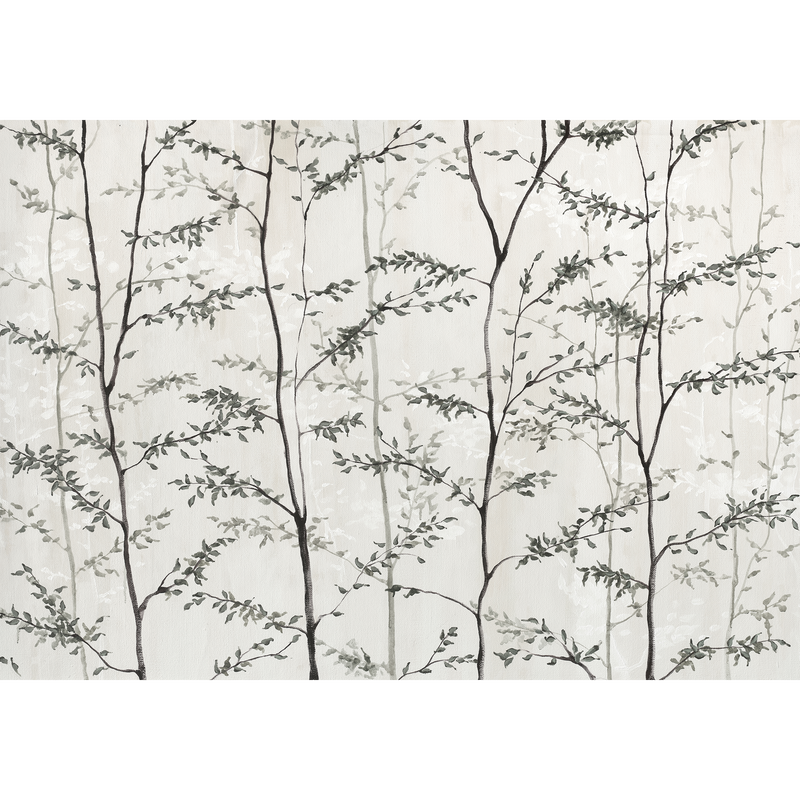 Woods Silver Random Chinoiseries II Mural by Coordonné (400x280cm)